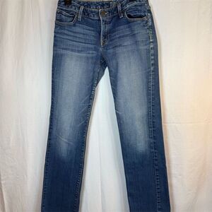 Gap Jeans Womens Size 8 Blue Medium Wash Straight Leg Mid